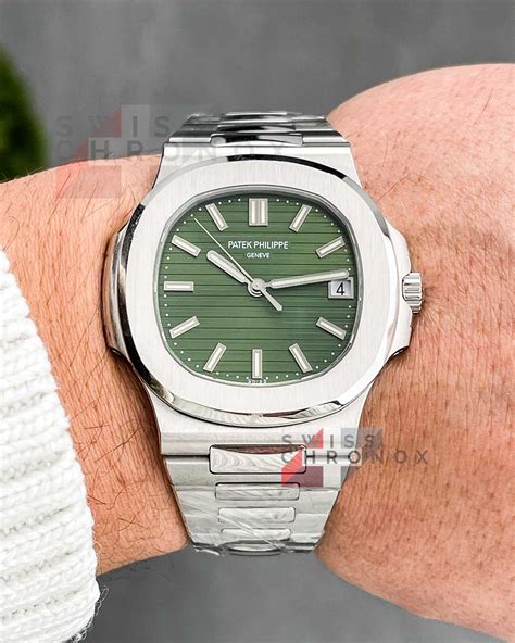 patek 5711 green dial for sale